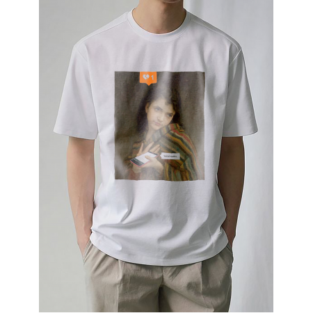 Trimite nud bumbac tricou